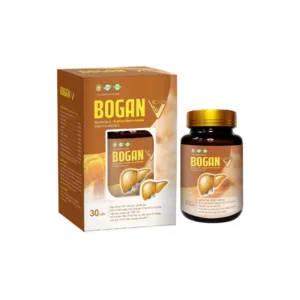 Bogan Vicha Viên uống bổ gan, viêm gan, xơ gan, gan nhiễm mỡ 30 Viên