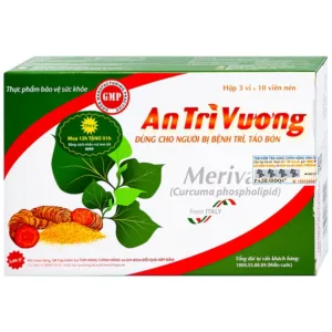 An Trĩ Vương - Viên uống thanh nhiệt, giải độc, tăng sức bền thành mạch (30 viên)