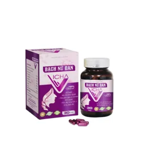 Bạch Nữ Đan Vicha Hỗ trợ cho Phụ nữ bị đau bụng kinh, rồi loạn kinh nguyệt 30 viên