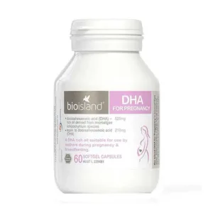 DHA For Pregnacy BioIsland Viên uống bổ bầu 60 viên