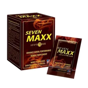 Seven Maxx Hỗ trợ sinh lý nam 10 gói x 1 viên