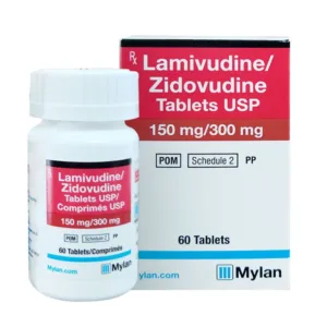 Lamivudine/Zidovudine 150mg/300mg Mylan Điều trị nhiễm HIV (60 viên)