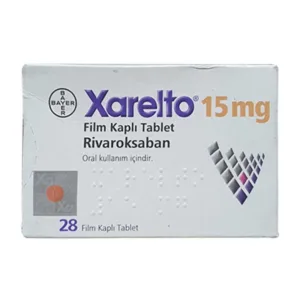 Xarelto 15mg Bayer Điều trị huyết khối tĩnh mạch sâu (28 viên)