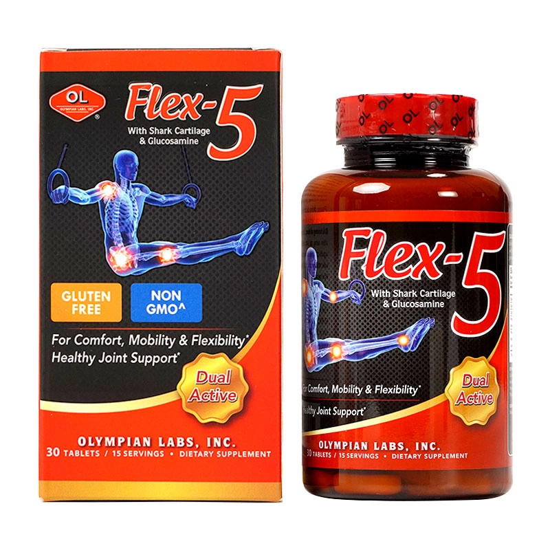 Flex-5 Olympian Labs - Viên uống tái tạo sụn khớp (30 viên)