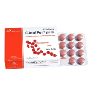 Globifer Plus Bổ sung sắt cho phụ nữ mang thai 40 viên