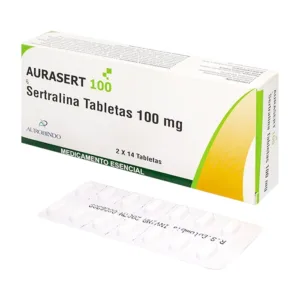 Aurasert 100mg Aurobindo Điều trị bệnh trầm cảm (28 viên)