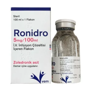 Ronidro 5mg/100ml - Điều trị loãng xương (1 lọ)