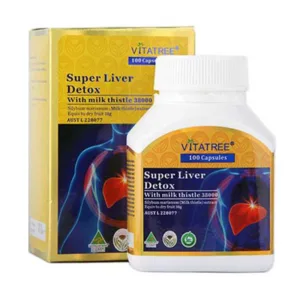 Super Liver Detox Vitatree Viên giải độc gan 100 viên