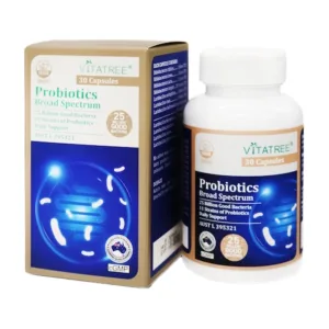 Probiotics Broad Spectrum Vitatree Hỗ trợ bổ sung lợi khuẩn (30 viên)