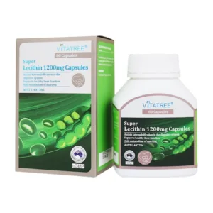 Super Lecithin 1200mg Capsules Vitatree Viên uống bổ gan 60 viên