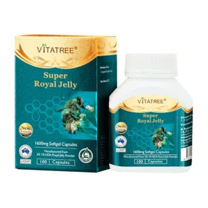 Super Royal Jelly 1600mg Vitatree Viên uống sữa ong chúa 100 viên