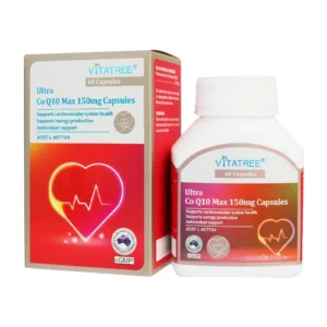 Ultra CoQ10 Max 150mg Capsules Vitatree Viên uống tim mạch 60 viên