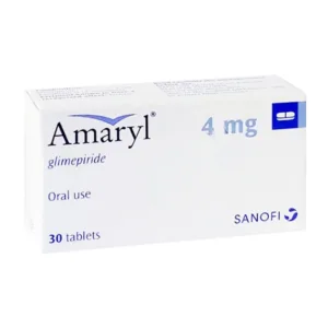 Amaryl 4mg Sanofi Điều trị đái tháo đường (30 viên)