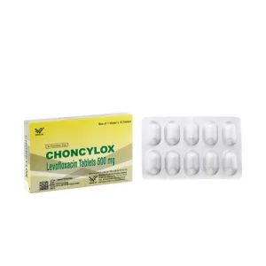 Choncylox 500mg Điều trị nhiễm khuẩn (10 viên)