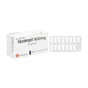 Nootropil 800mg GSK – Điều trị hội chứng tâm thần (45 viên)
